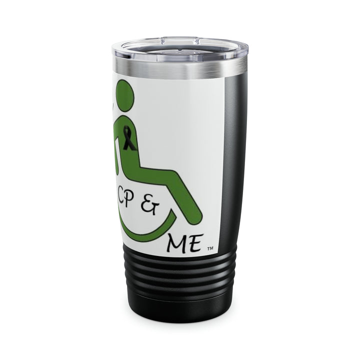 Ringneck tumbler view showing logo 