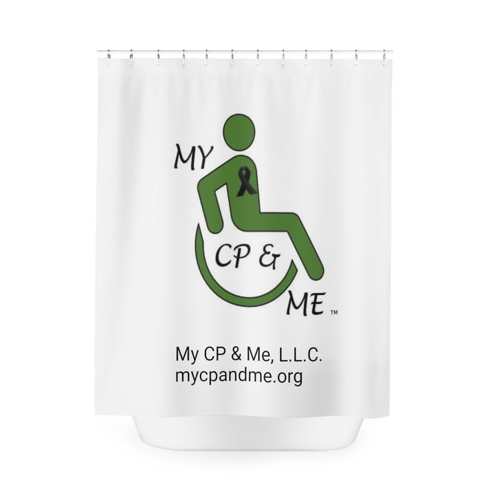 Mein CP &amp; Me-Logo-Polyester-Duschvorhang