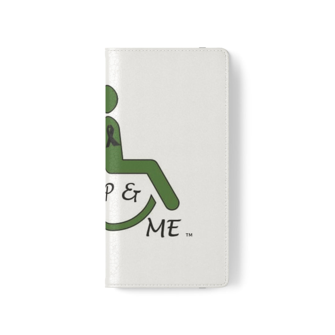 Closed phone case with company logo white color plus logo colors