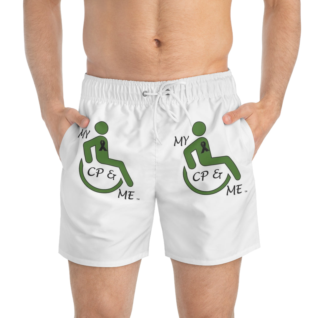 Meine CP &amp; Me Logo-Badehose (AOP)