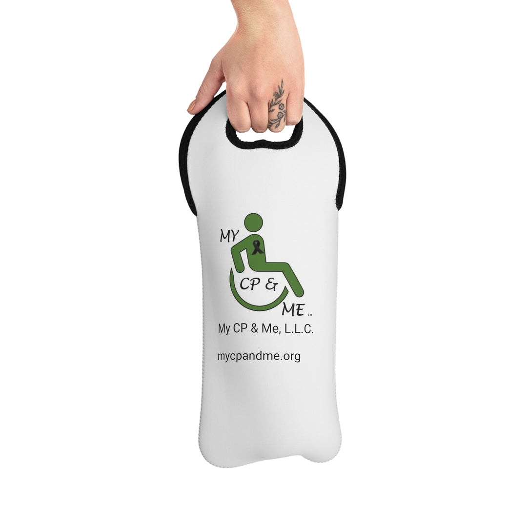 My CP & Me Logo Wine Tote Bag