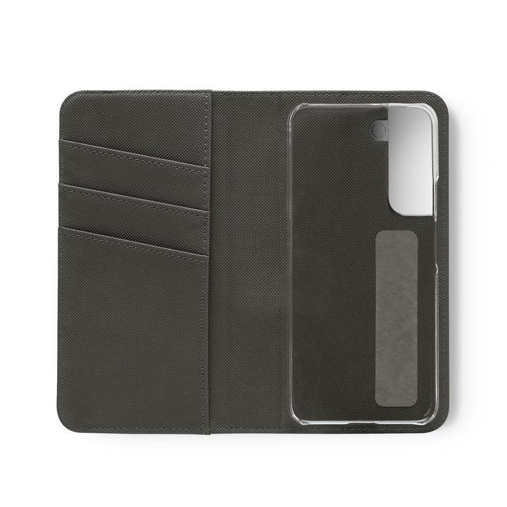 Inside phone case grey color 3 card holder slots