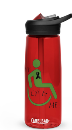 My CP & Me Logo Sports water bottle - The My CP & Me Store