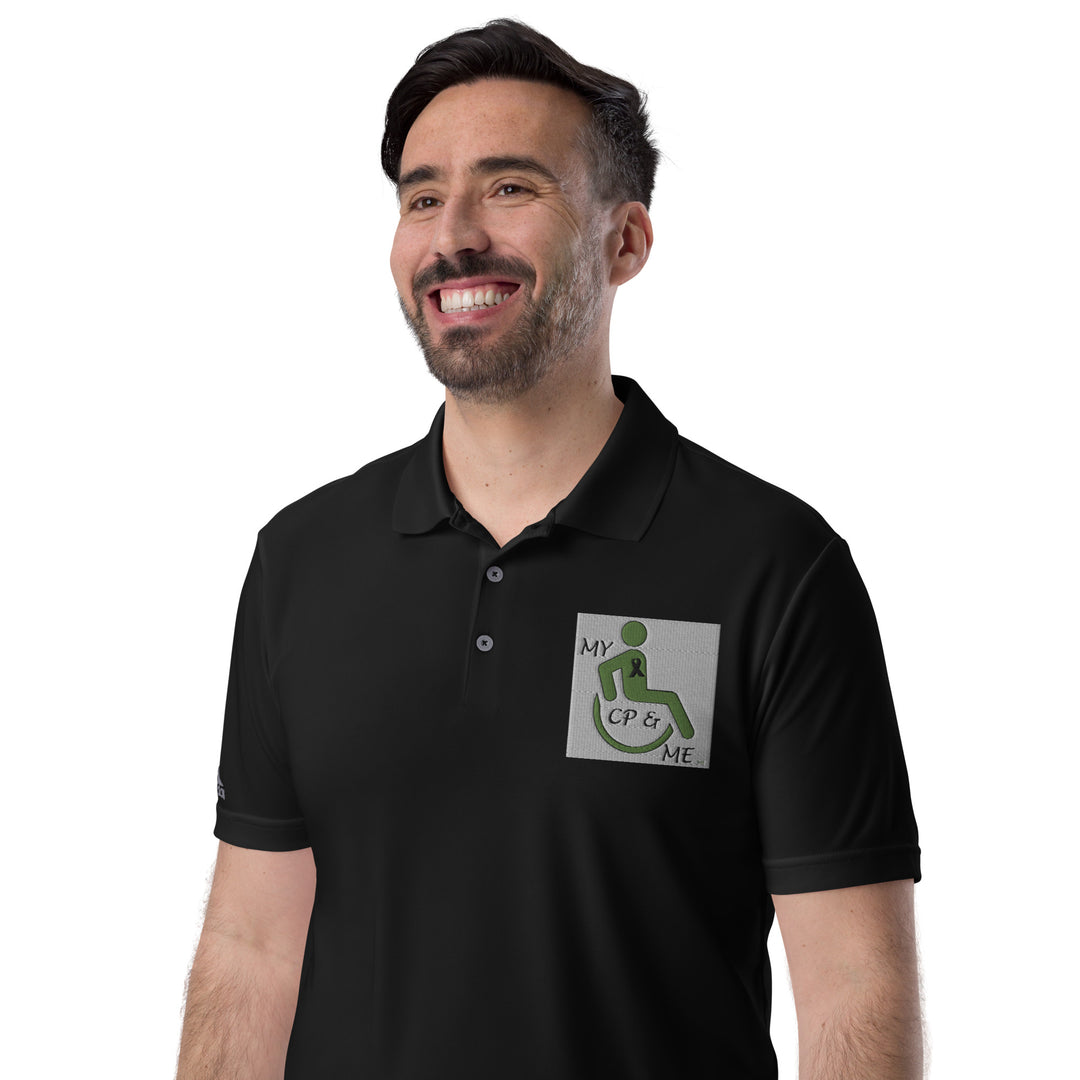 My CP & Me Logo adidas performance polo shirt - The My CP & Me Store