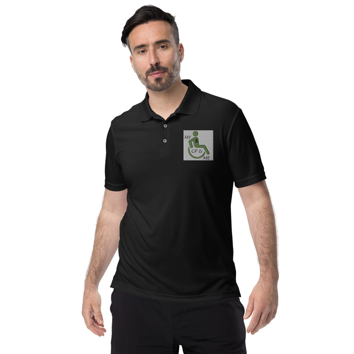 My CP & Me Logo adidas performance polo shirt - The My CP & Me Store