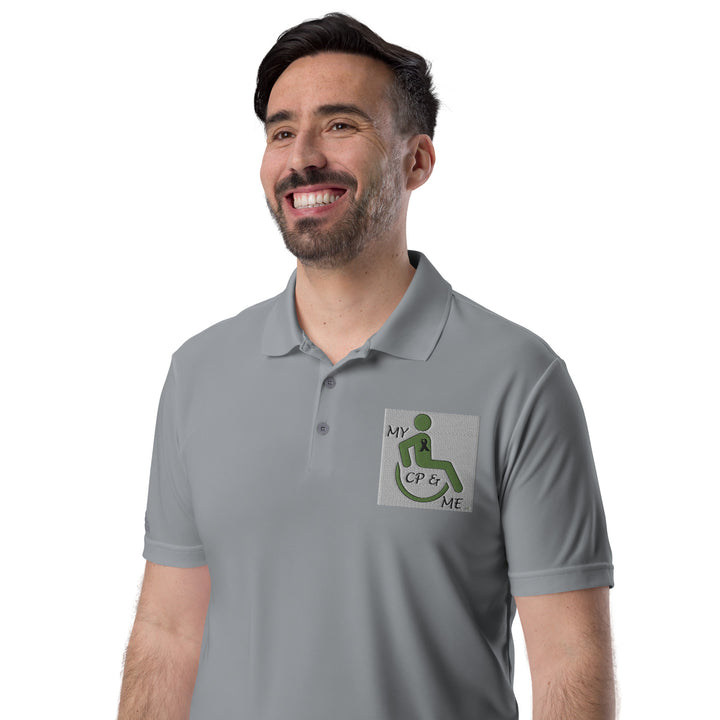 My CP & Me Logo adidas performance polo shirt - The My CP & Me Store