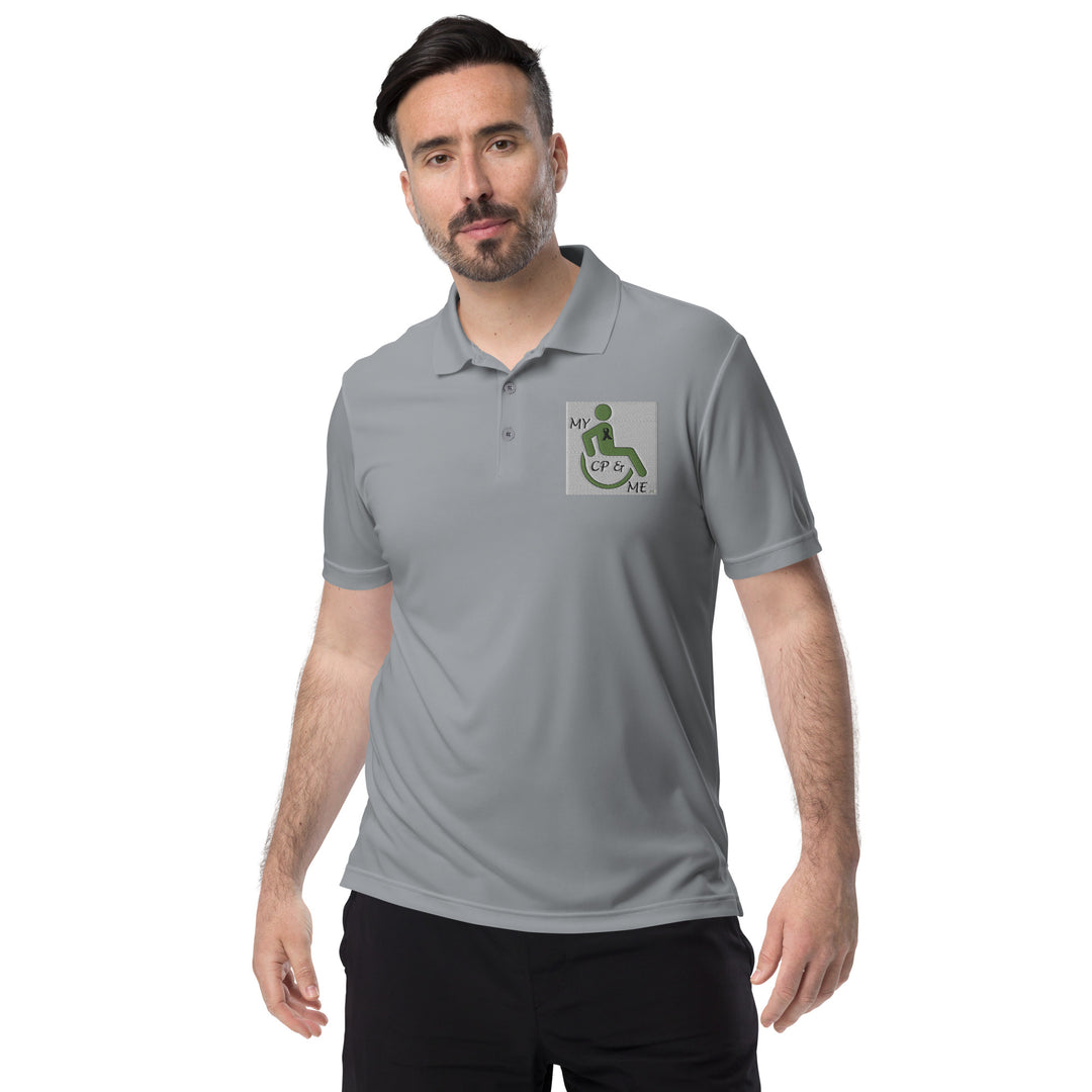 My CP & Me Logo adidas performance polo shirt - The My CP & Me Store