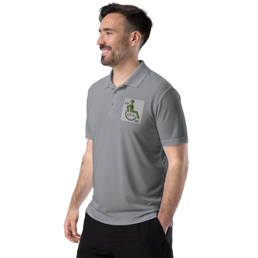 My CP & Me Logo adidas performance polo shirt - The My CP & Me Store