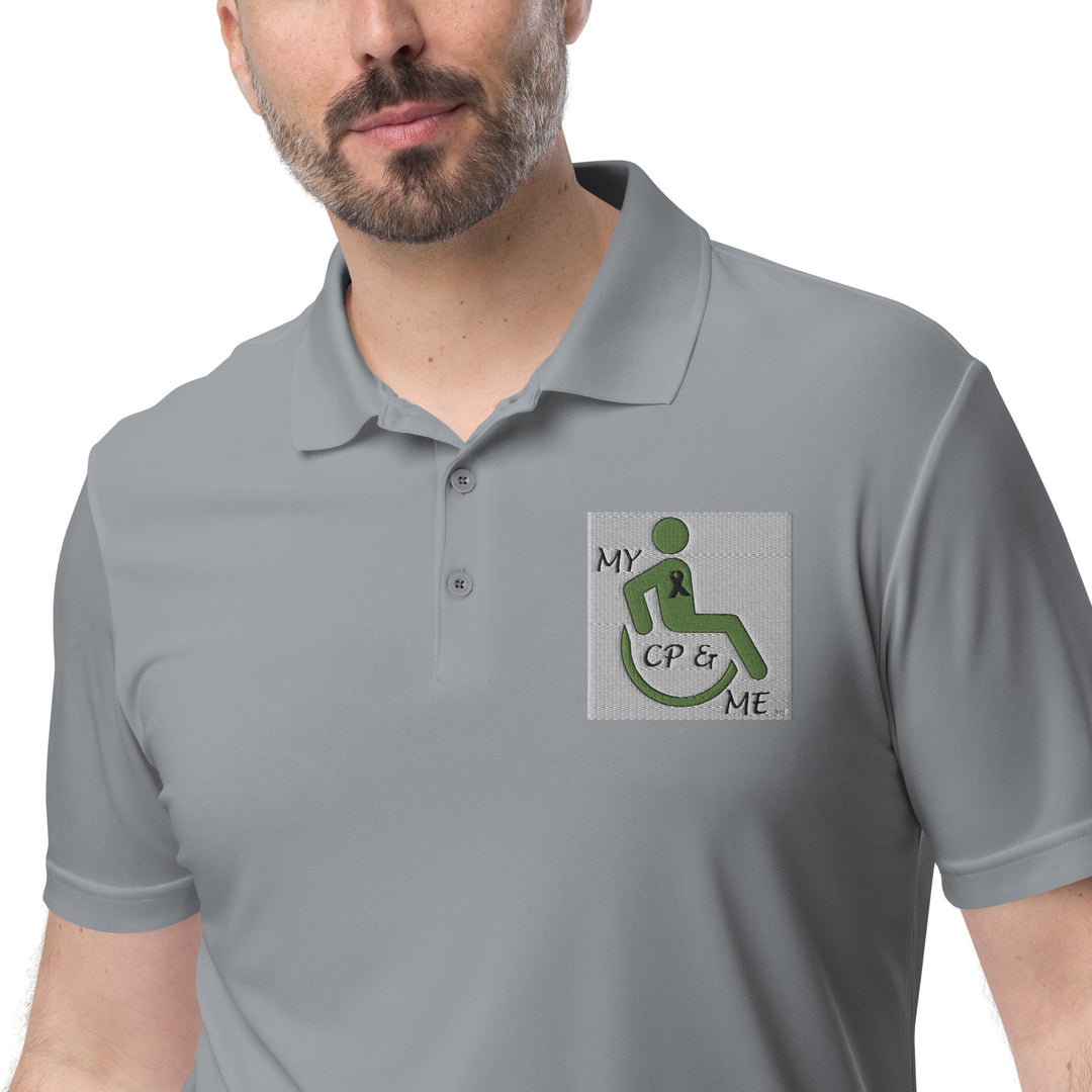 My CP & Me Logo adidas performance polo shirt - The My CP & Me Store