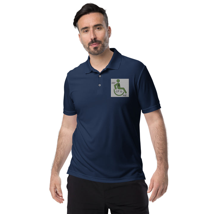 My CP & Me Logo adidas performance polo shirt - The My CP & Me Store