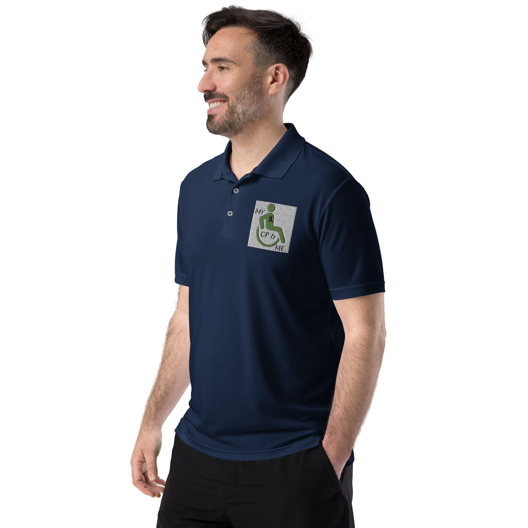 My CP & Me Logo adidas performance polo shirt - The My CP & Me Store