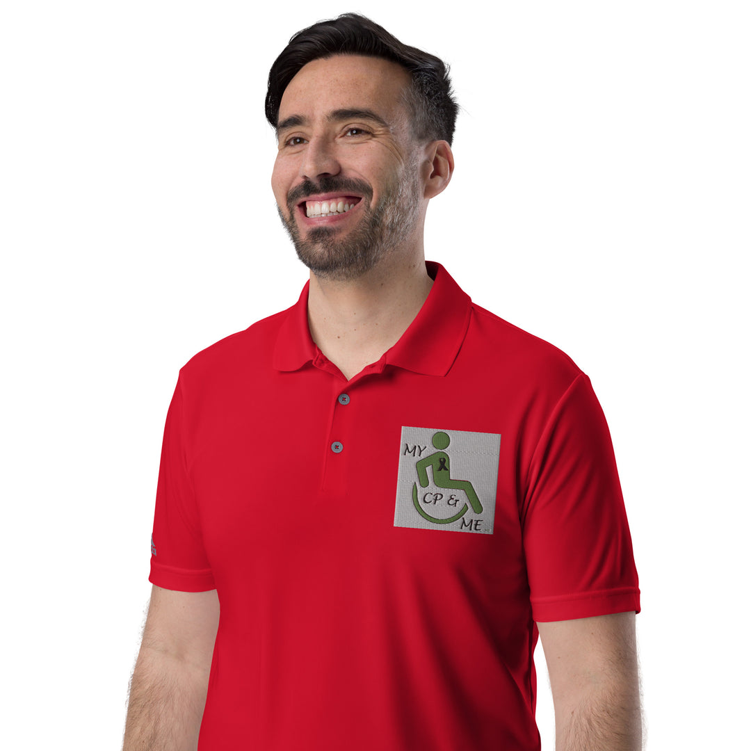 My CP & Me Logo adidas performance polo shirt - The My CP & Me Store