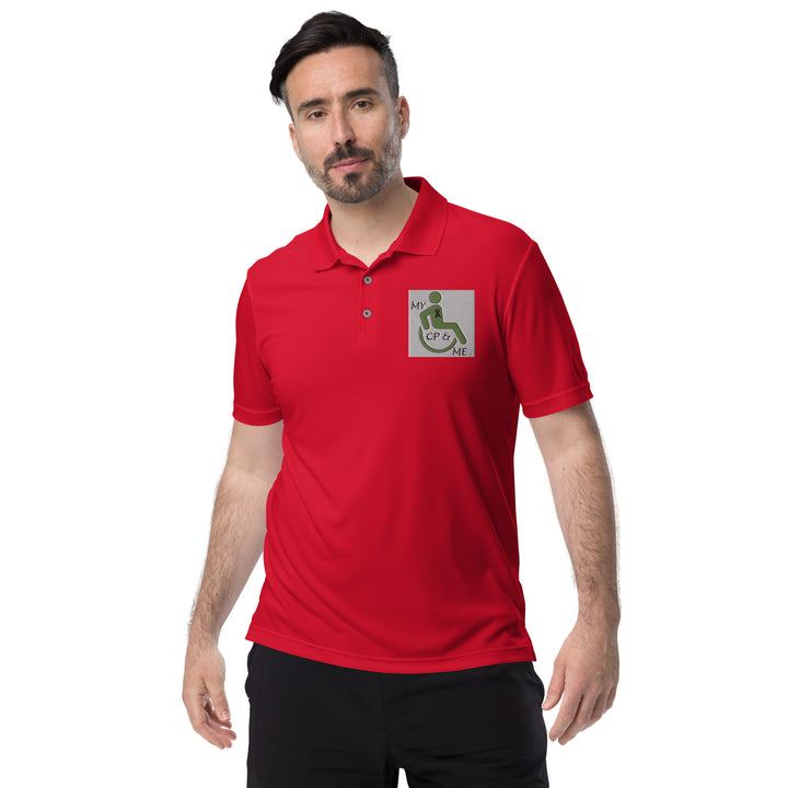 My CP & Me Logo adidas performance polo shirt - The My CP & Me Store