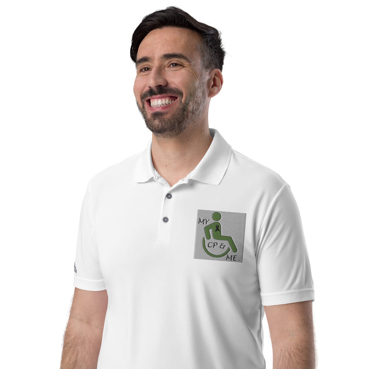 My CP & Me Logo adidas performance polo shirt - The My CP & Me Store