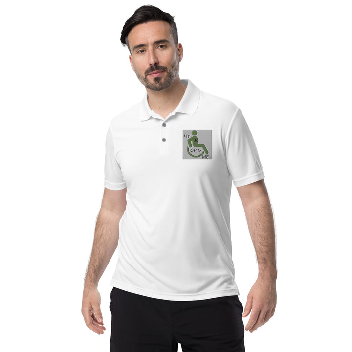 My CP & Me Logo adidas performance polo shirt - The My CP & Me Store