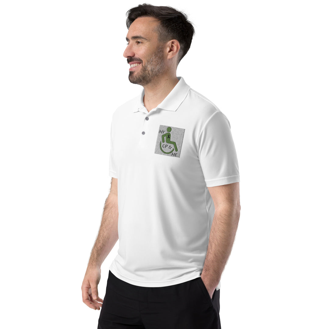 My CP & Me Logo adidas performance polo shirt - The My CP & Me Store