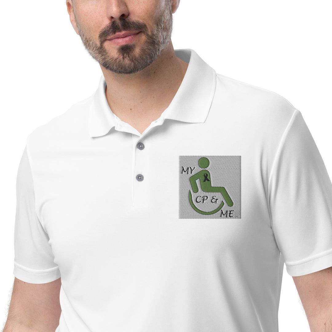 My CP & Me Logo adidas performance polo shirt - The My CP & Me Store