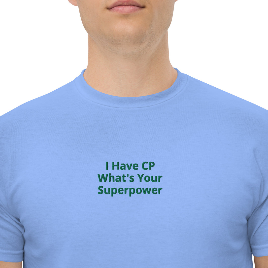 Tengo CP ¿Cuál es tu superpotencia? Camiseta clásica para hombre