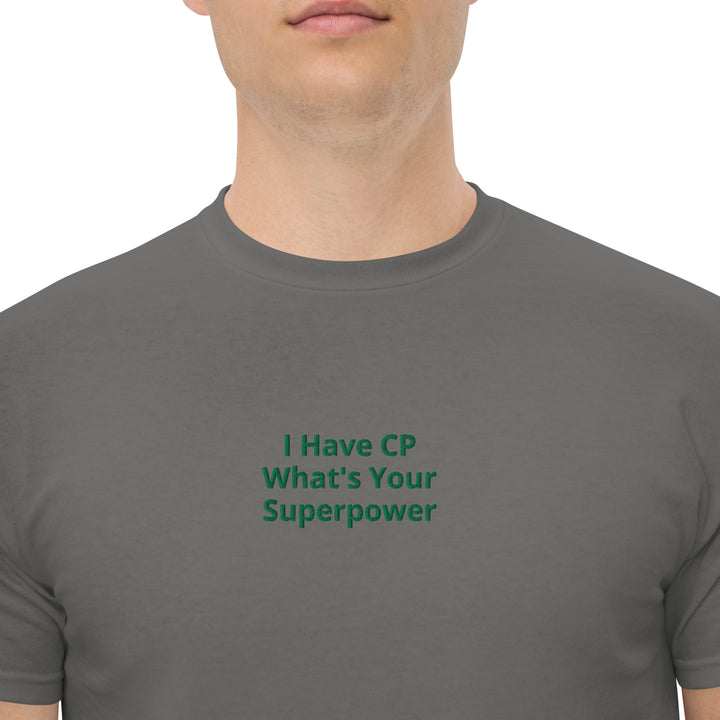 Tengo CP ¿Cuál es tu superpotencia? Camiseta clásica para hombre