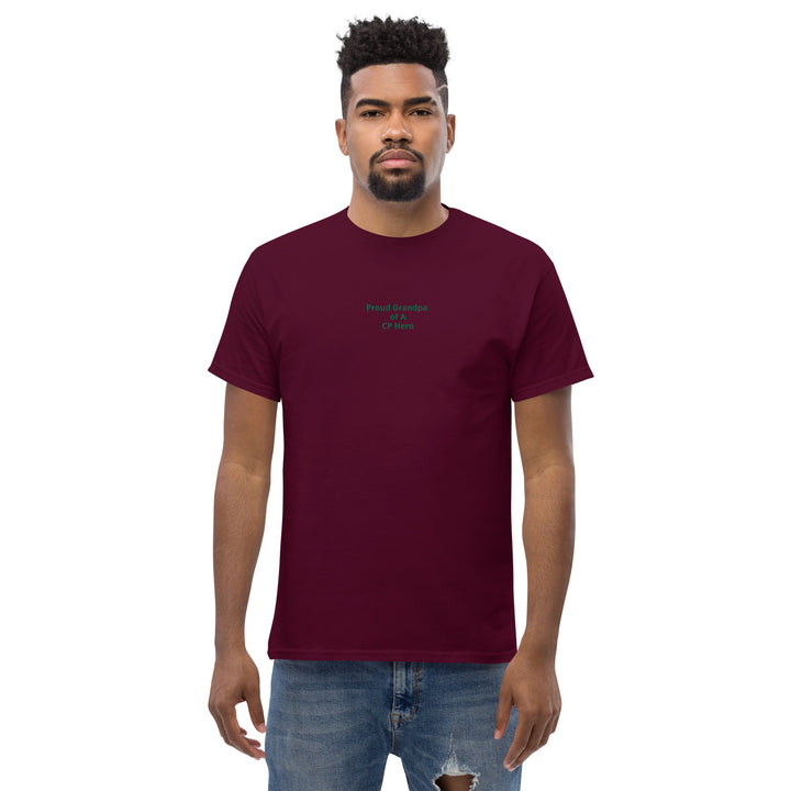 Orgulloso abuelo de una camiseta clásica de CP Hero Men's