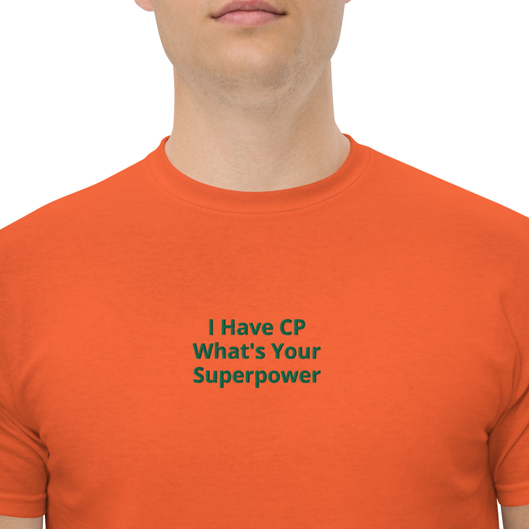 Tengo CP ¿Cuál es tu superpotencia? Camiseta clásica para hombre