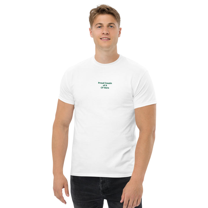 Stolzer Cousin eines klassischen Herren-T-Shirts von CP Hero