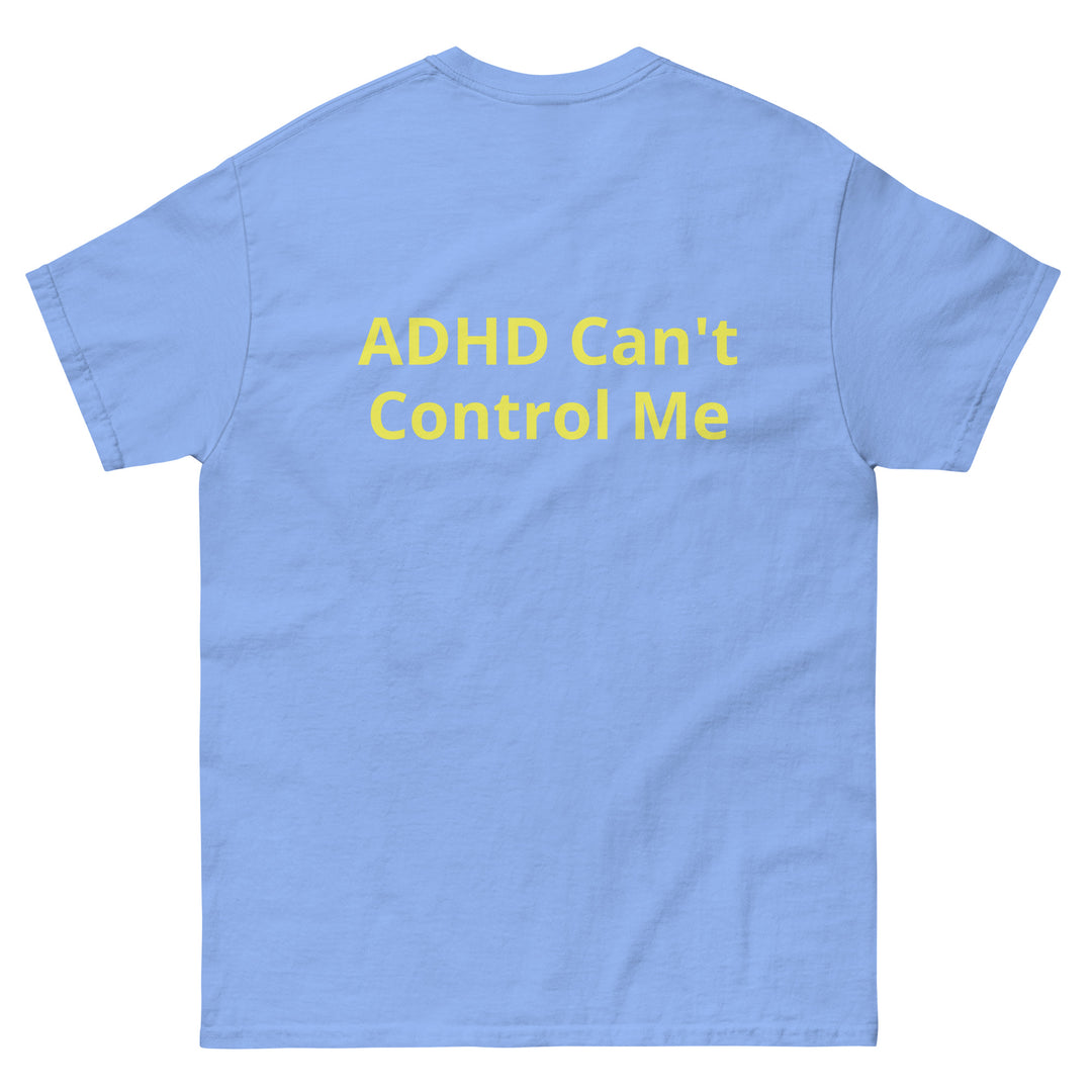 Product image: Sky Blue shirt yellow wording