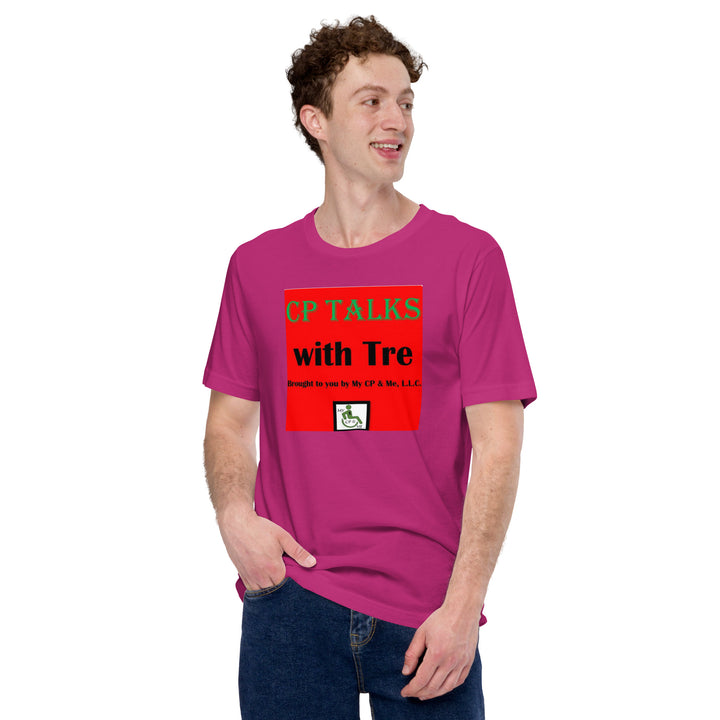 CP Talks with Tre Unisex t-shirt