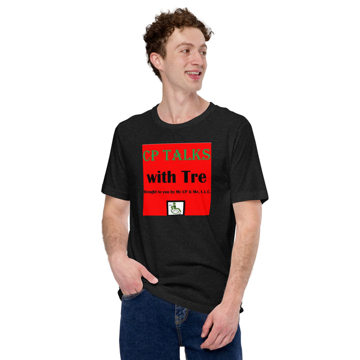 CP Talks with Tre Unisex t-shirt