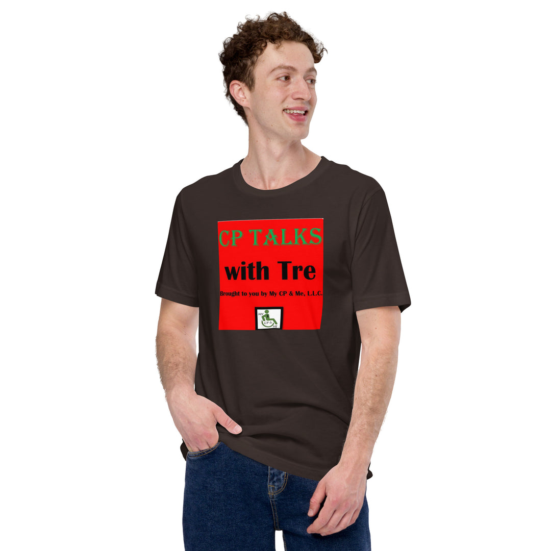 CP Talks with Tre Unisex t-shirt