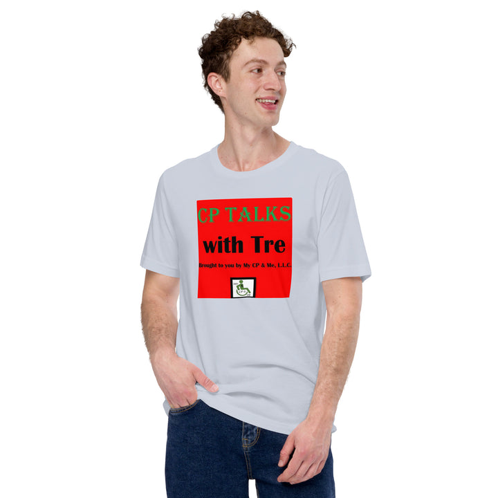 CP Talks with Tre Unisex t-shirt