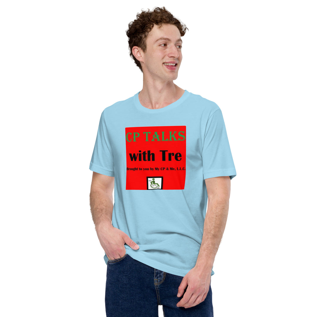 CP Talks with Tre Unisex t-shirt