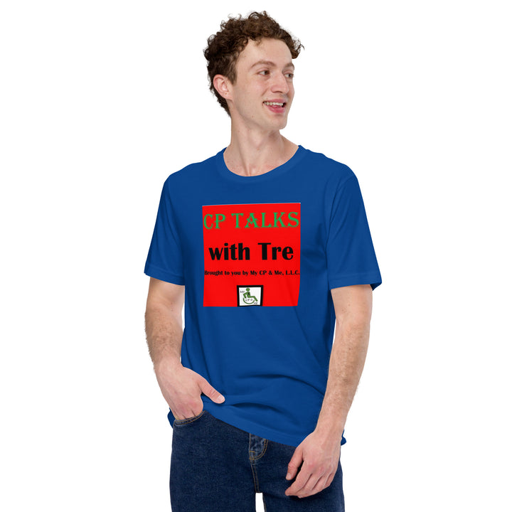 CP Talks with Tre Unisex t-shirt