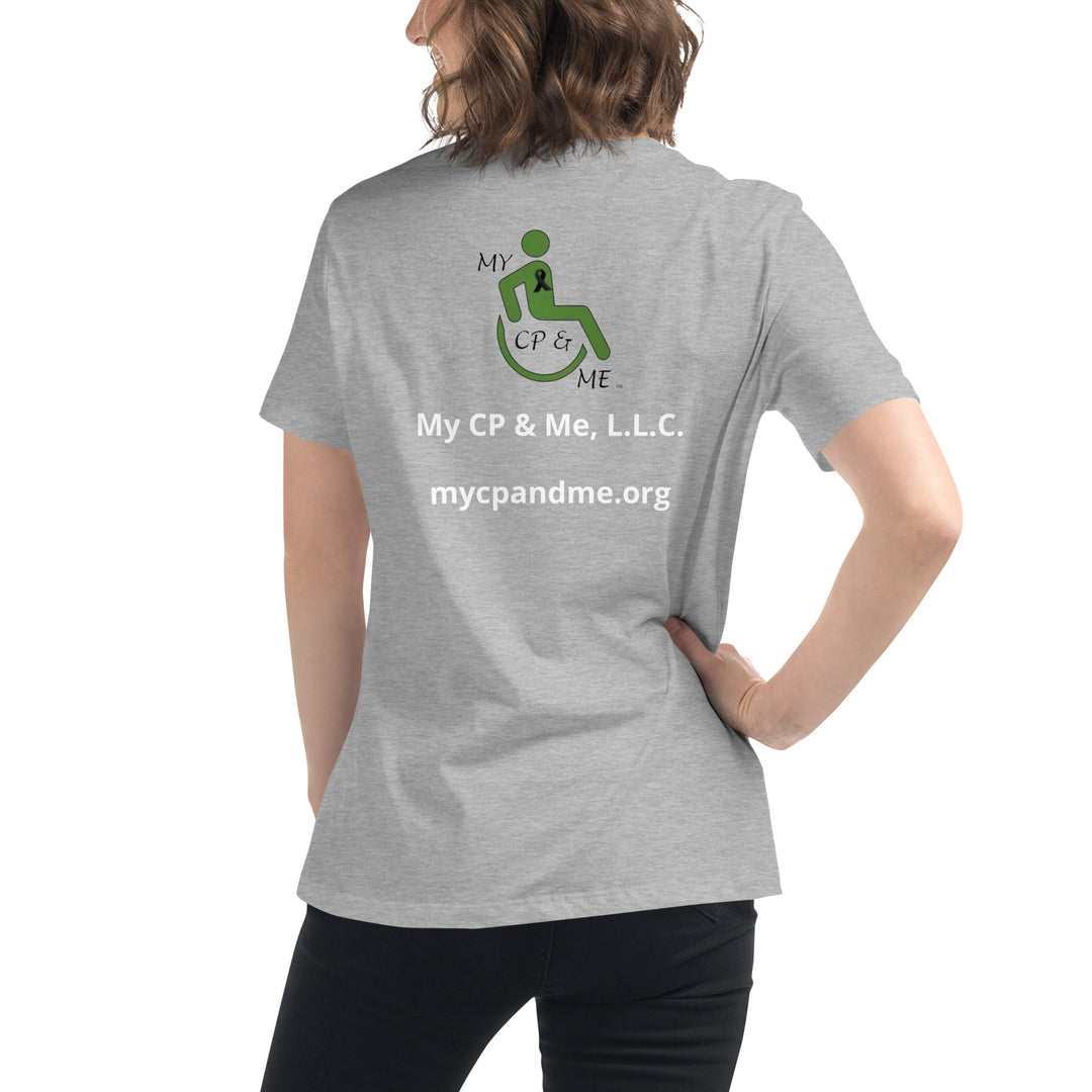 Proud Grandma of A CP Hero Women's Relaxed T-Shirt - The My CP & Me Store