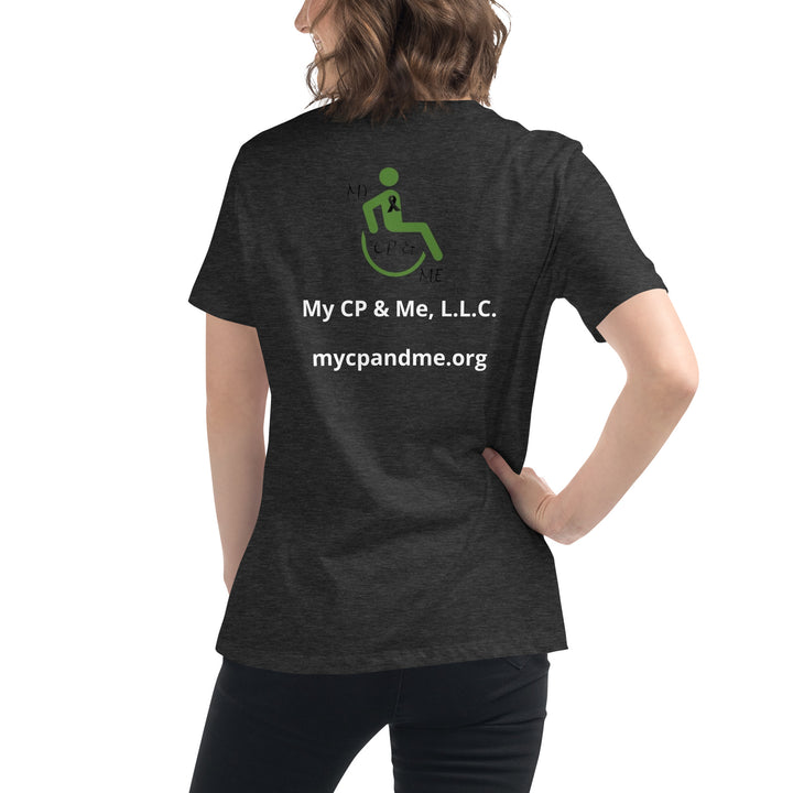 Proud Grandma of A CP Hero Women's Relaxed T-Shirt - The My CP & Me Store