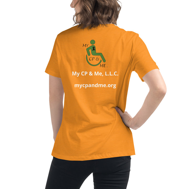 Proud Grandma of A CP Hero Women's Relaxed T-Shirt - The My CP & Me Store