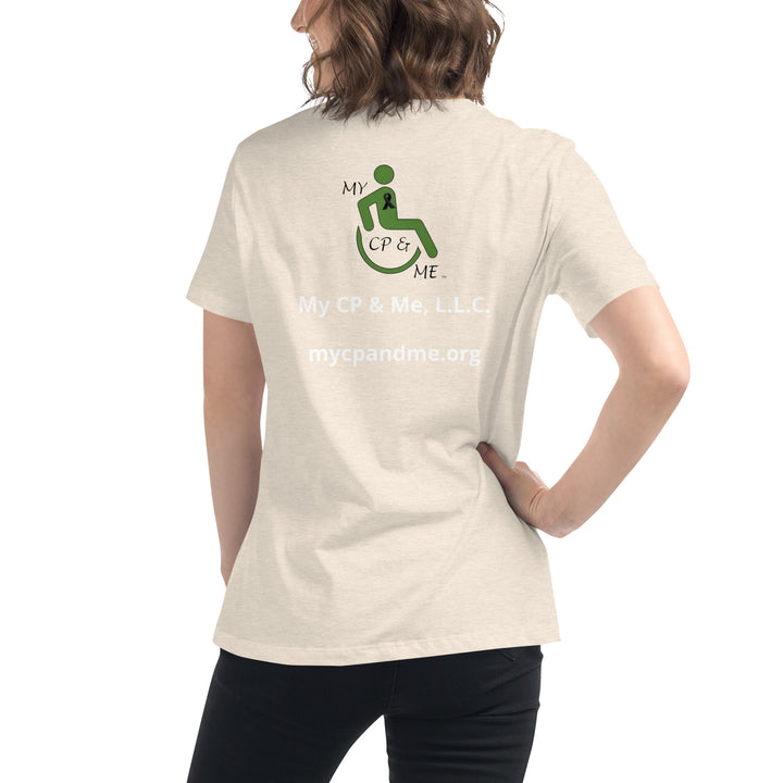 Proud Grandma of A CP Hero Women's Relaxed T-Shirt - The My CP & Me Store