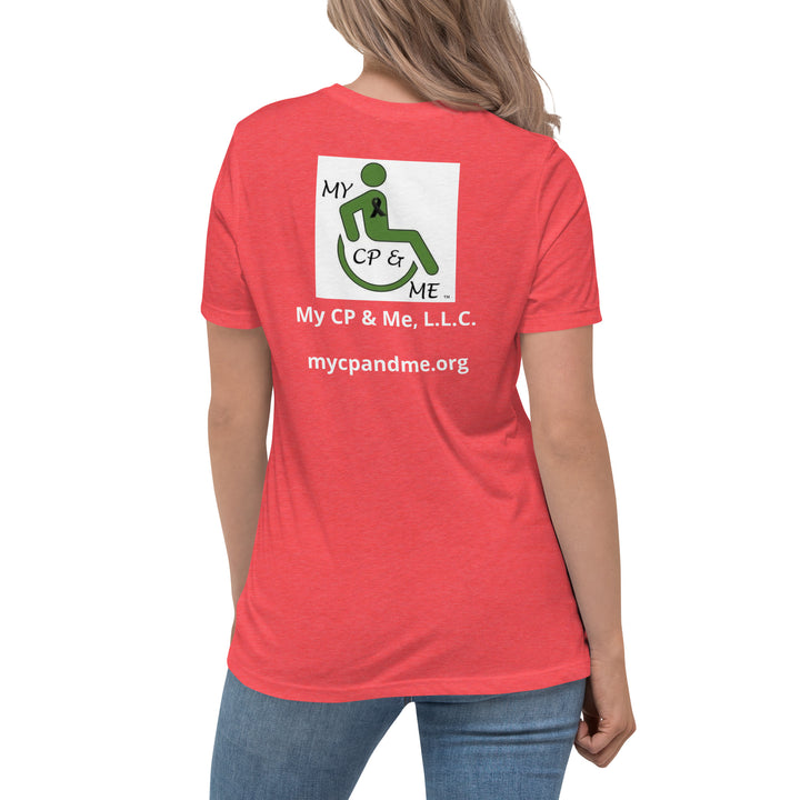 Big Sis of A CP Hero Women's Relaxed T-Shirt - The My CP & Me Store