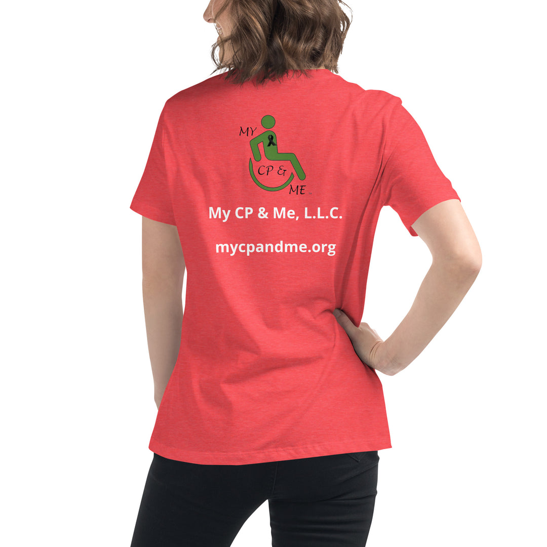 Proud Grandma of A CP Hero Women's Relaxed T-Shirt - The My CP & Me Store