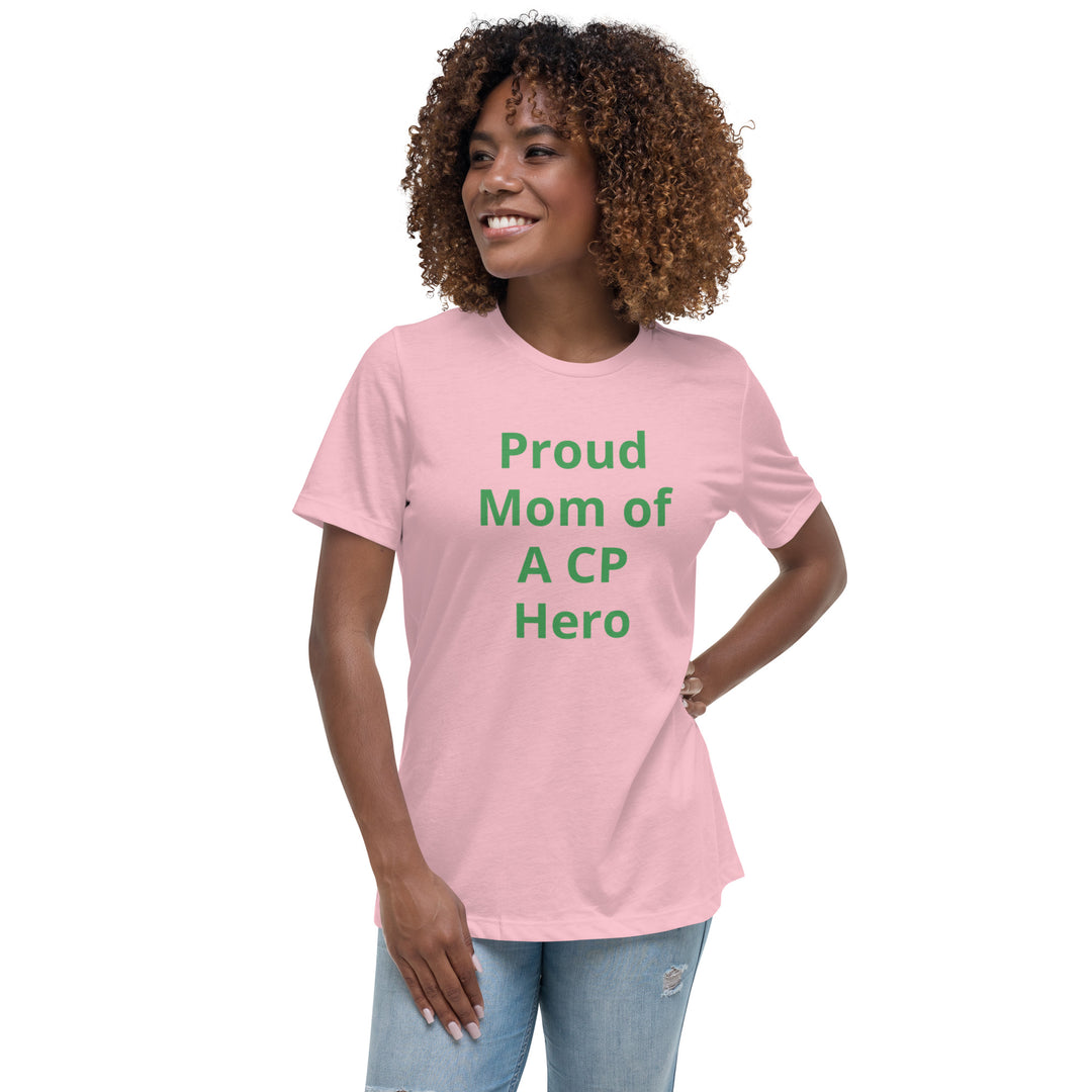 Camiseta ancha para mujer Orgullosa mamá de un héroe CP