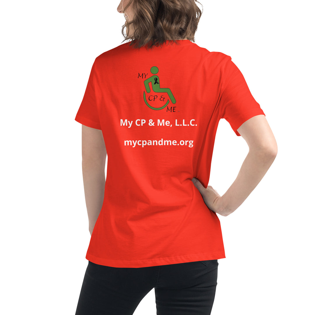 Proud Grandma of A CP Hero Women's Relaxed T-Shirt - The My CP & Me Store