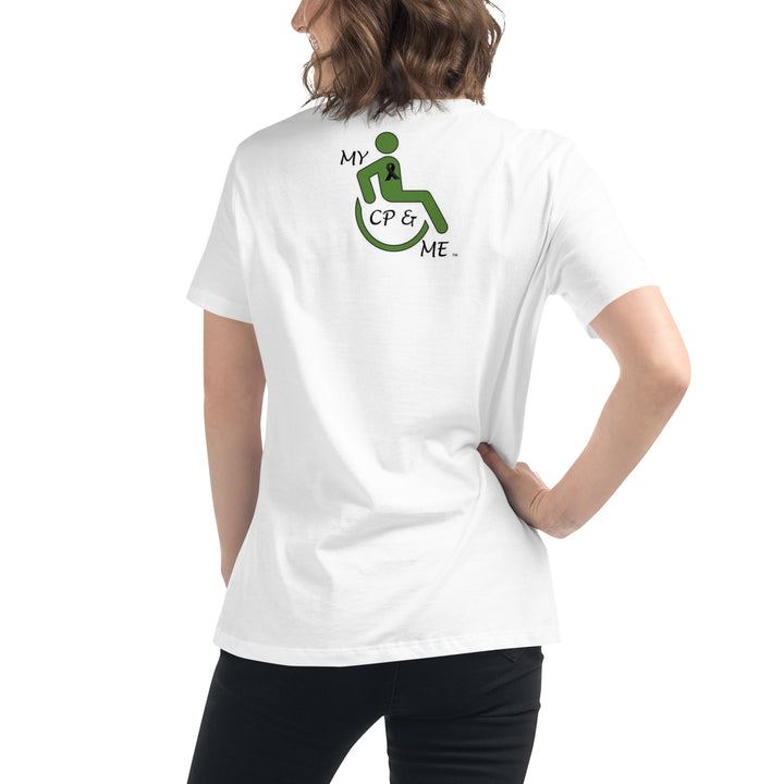 CP MOM Damen-T-Shirt mit entspannter Passform