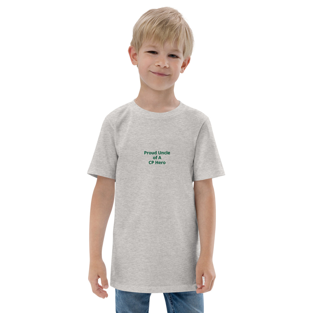 Proud Uncle of A CP Hero Youth jersey t-shirt