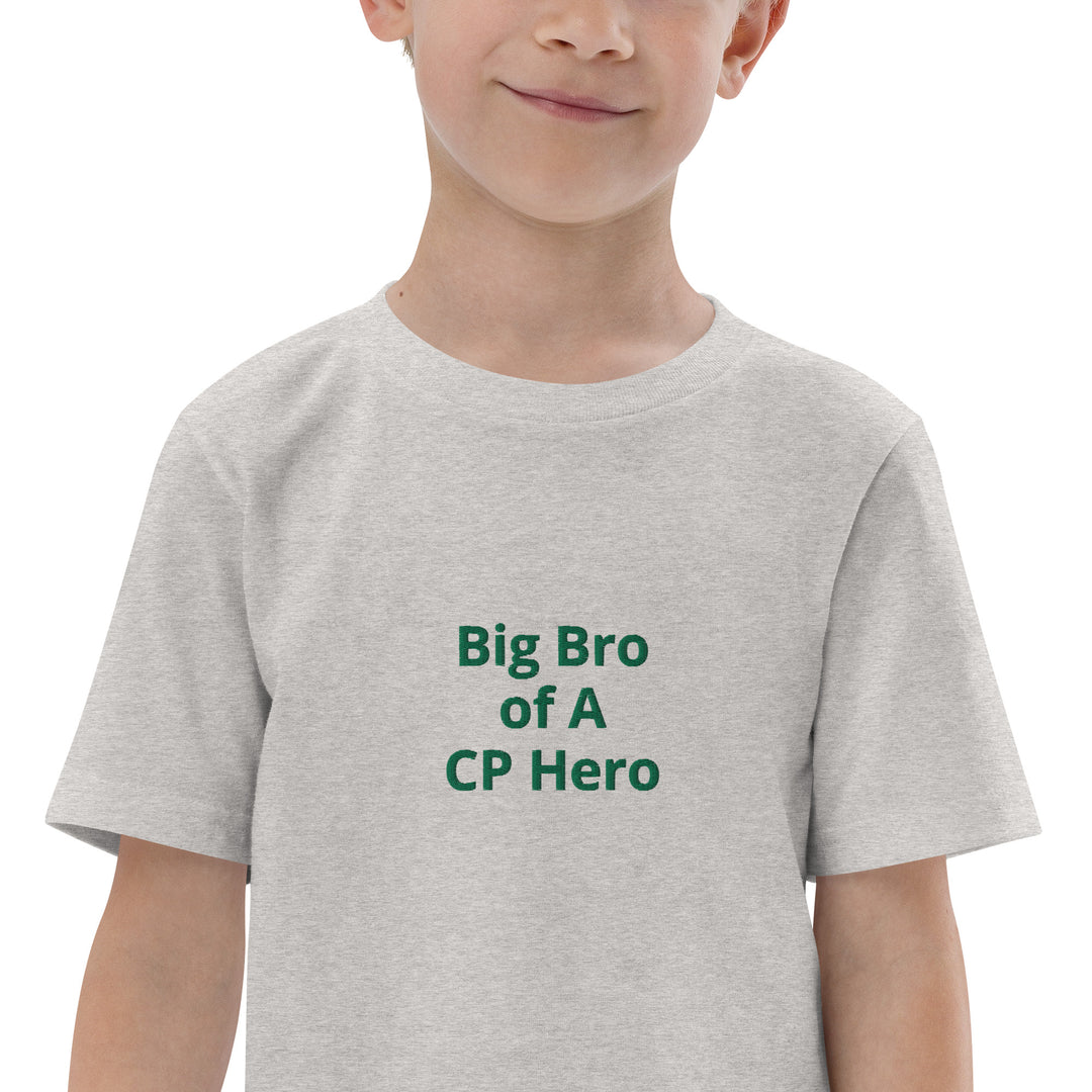 Big Bro of A CP Hero Youth jersey t-shirt - The My CP & Me Store