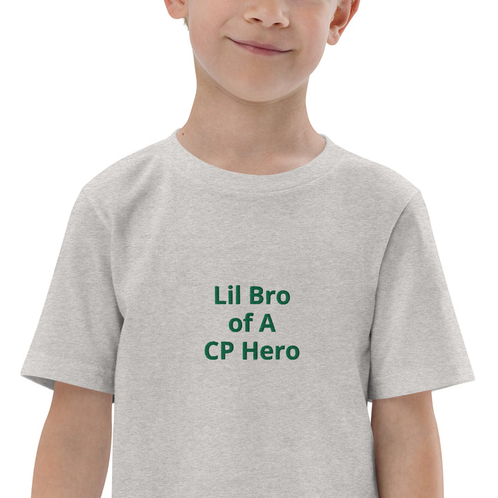 Lil Bro of A CP Hero Youth jersey t-shirt - The My CP & Me Store