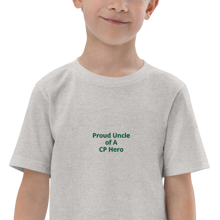 Proud Uncle of A CP Hero Youth jersey t-shirt