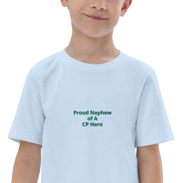 Proud Nephew of A CP Hero Youth jersey t-shirt