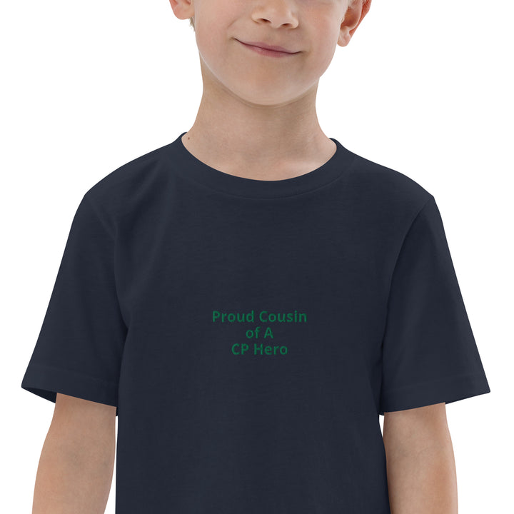 Proud Cousin of A CP Hero Youth jersey t-shirt