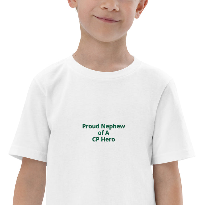 Proud Nephew of A CP Hero Youth jersey t-shirt